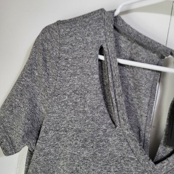 N: PHILANTHROPY Women's SZ XS Distressed Gray Breeze Romper NWT - Picture 4 of 12